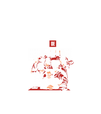 La casa de papel grupo model negru pe tricou