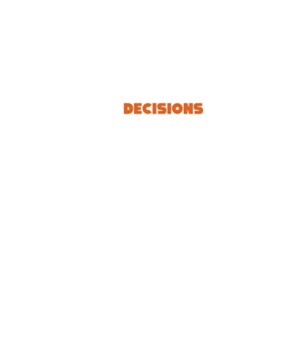 Motiv cuplu I make decisions model negru pe tricou