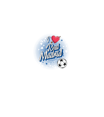 Popart RealMadrid model negru pe tricou