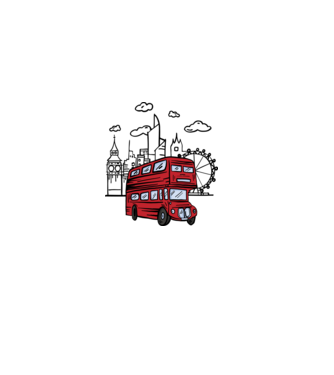Autobuze model roz deschis pe tricou