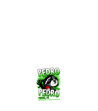 Pedro pedro christmas model negru pe tricou