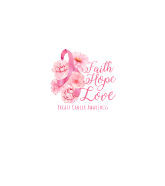Faith hope love model albastru jeanși pe tricou