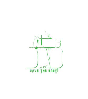 Walking dad green model negru pe tricou