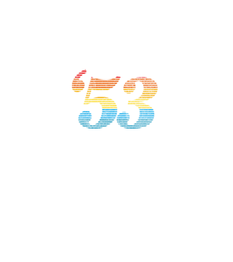Retro Birthday 1953 model alb pe tricou