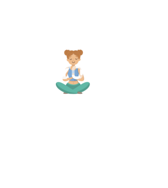 în timp ce faci yoga poți fi ceea ce vrei să fii - în acel moment model negru pe tricou