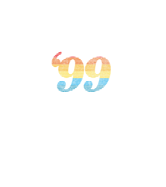 Retro Birthday 1999 model alb pe tricou