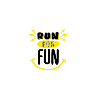 Run for fun model roșu pe tricou