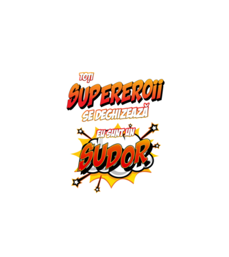 Toți supereroii se deghizează, eu sunt un sudor model alb pe tricou