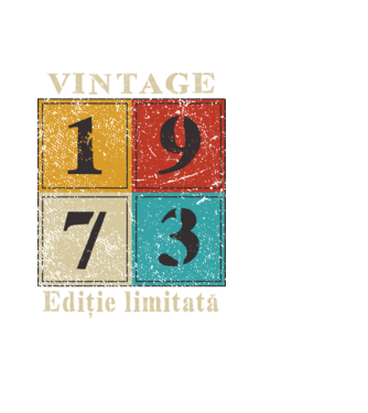 1973 - Ediție limitată model negru pe tricou