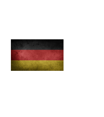 GERMANY model negru pe tricou