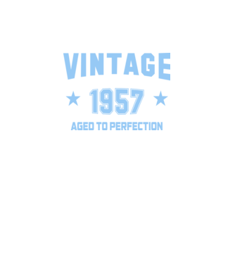 Vintage - 1957 model gri închis pe tricou