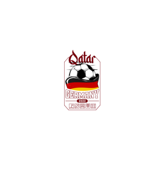 Qatar teams Germany model negru pe tricou