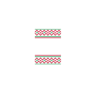 Model tricotat de Crăciun - tractorist model negru pe tricou