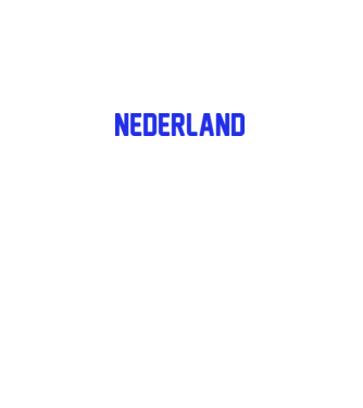 Nederland model alb pe tricou