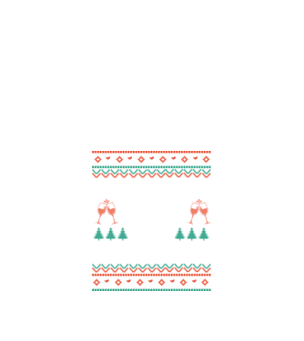 Fueled by wine and christmas model negru pe tricou