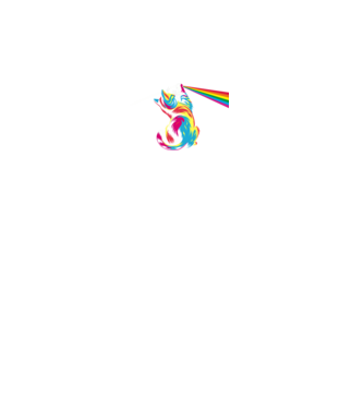 Pisica prismă model negru pe tricou