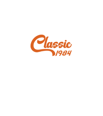1984 Classic model alb pe tricou
