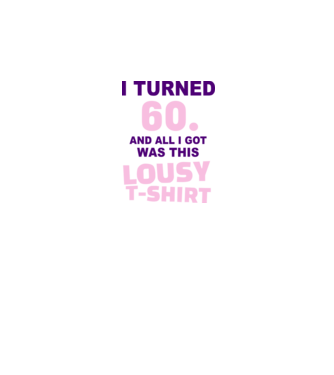 Lousy T-shirt 60 model albastru regal pe tricou