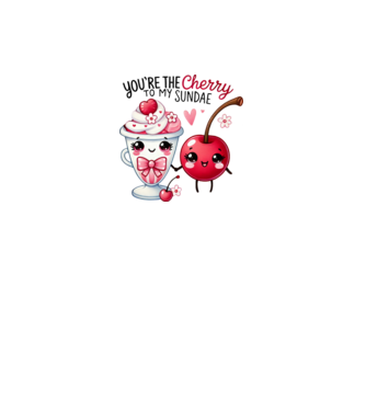 Cherry to my Sunday model galben neon pe tricou