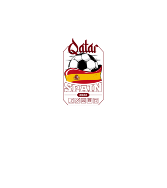 Qatar teams Spain model negru pe tricou