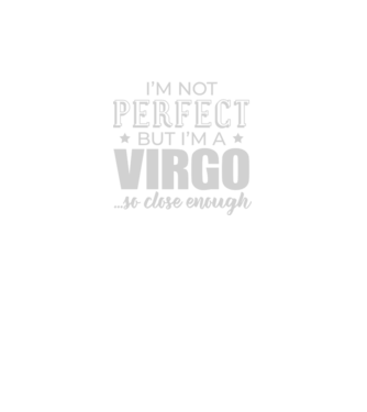 Not perfect, but VIRGO model negru pe tricou