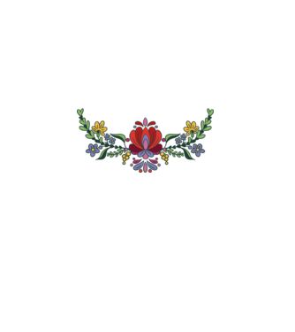 Buni model turcoaz pe tricou