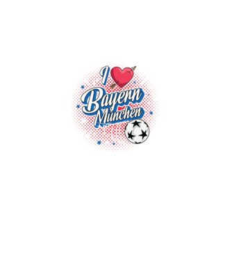 Popart Bayern model negru pe tricou