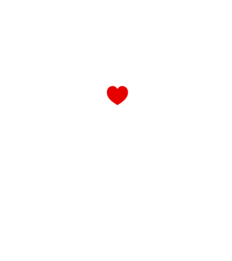 i love u model negru pe tricou