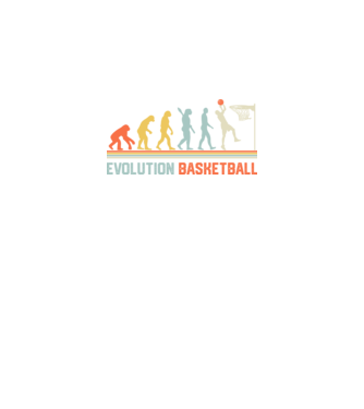 Evolution basketball model negru pe tricou