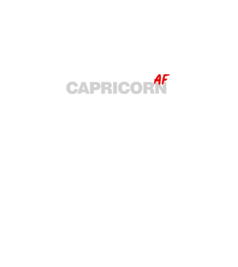 CAPRICORNas fuck model negru pe tricou