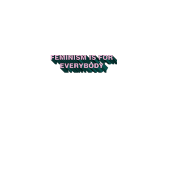 Feminismul este pentru toată lumea model negru pe tricou