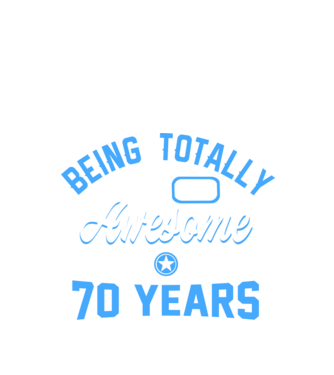 Being totally awesome 70 model negru pe tricou