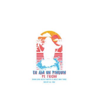 eu am un pinguin pe tricou - doar din acest motiv e mult mai tare decât al tău model negru pe tricou