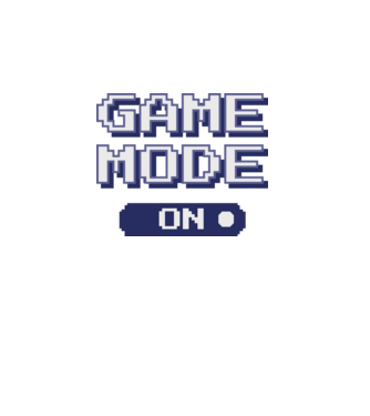Gamer - Game mode on model turcoaz pe tricou