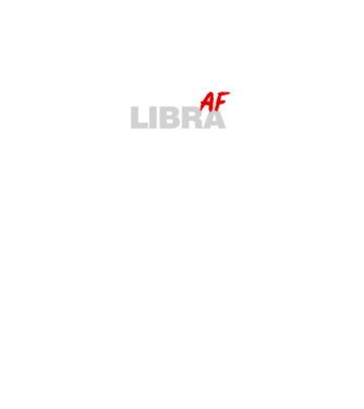 LIBRA as fuck model negru pe tricou