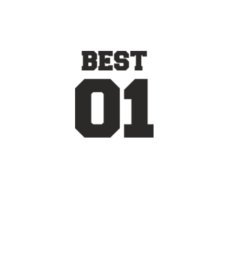 Best 01 model alb pe tricou