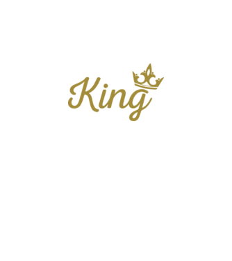 King model negru pe tricou