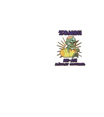 Zombii mi-au mâncat costumul model galben neon pe tricou