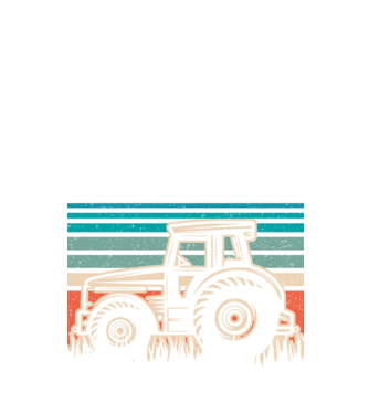 TRACTOR model negru pe tricou
