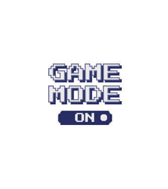 Gamer - Game mode on model negru pe tricou