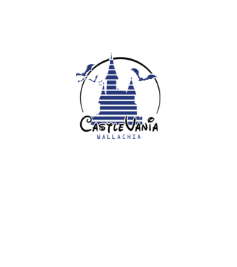 România CastleVania model galben neon pe tricou