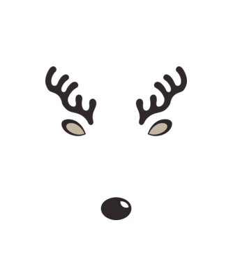 Dar eu o fac crăciun chiar căprioară Negru model alb pe tricou