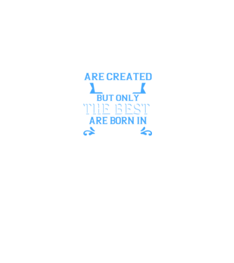 All men created equal but only the beat are born in june model portocaliu pe tricou