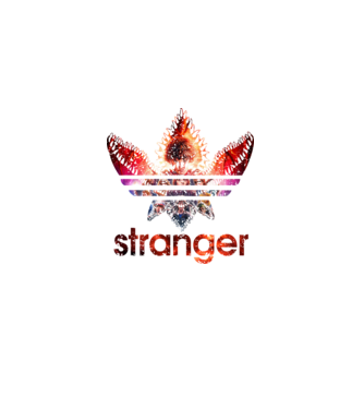 stranger logo poster model  pe tricou