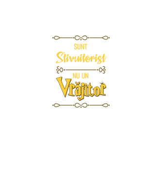 Sunt stivuitorist, nu un vrăjitor model verde neon pe tricou