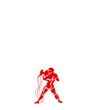 Aquarius Horoscope model alb pe tricou