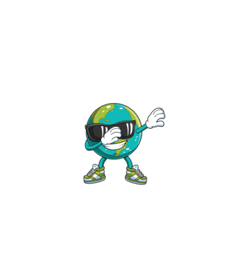 Fiecare zi să fie Ziua Pământului model negru pe tricou