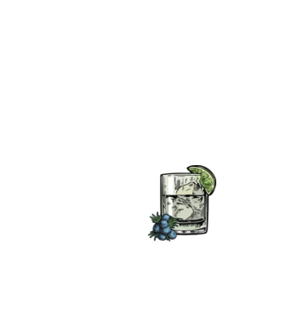 Let the fun be gin model negru pe tricou
