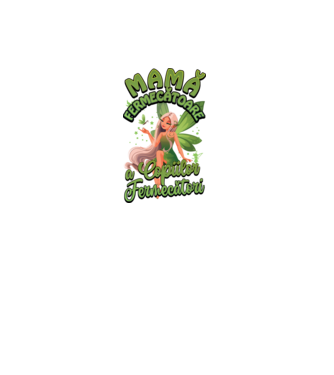 Mamă fermecătoare a copiilor fermecătorit model alb pe tricou