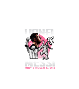 Messi tribute model negru pe tricou